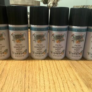 Power Stick Brazilian Mist Body Spray bundle of 6 cans
